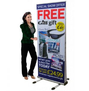 Outdoor Double Sided Roller Banner