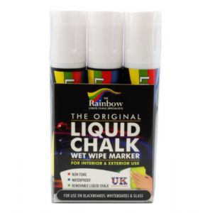 White Liquid Chalk Pens