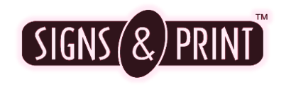 Signs & Print main logo