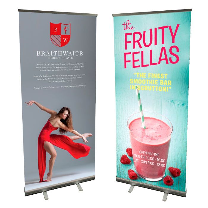 1000mm x 2000mm Roller Banner Display Stand Pull/Roll Up Banner CHEAP