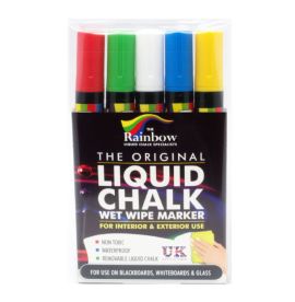 Liquid Chalk Pens Assorted Colours